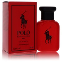 Polo Red by Ralph Lauren Eau De Toilette Spray 1.3 oz..