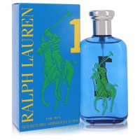 Big Pony Blue by Ralph Lauren Eau De Toilette Spray 3.4 oz..
