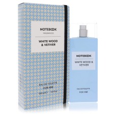 Notebook White Wood & Vetiver by Selectiva SPA Eau De Toilette Spray 3..