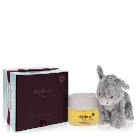 Kaloo Les Amis by Kaloo Eau De Senteur Spray / Room Fragrance Spray (Alcohol Free) + Free Fluffy Donkey 3.4 oz