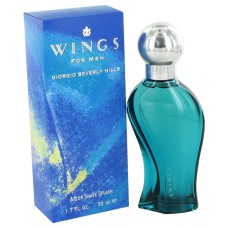 WINGS by Giorgio Beverly Hills After Shave 1.7 oz..