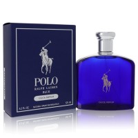 Polo Blue by Ralph Lauren Eau De Parfum Spray 4.2 oz..