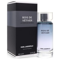 Bois De Vetiver by Karl Lagerfeld Eau De Toilette Spray 3.3 oz..