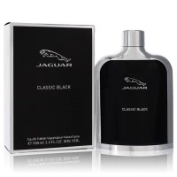 Jaguar Classic Black by Jaguar Eau De Toilette Spray 3.4 oz..