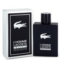 Lacoste L'homme Intense by Lacoste Eau De Toilette Spray 3.3 oz..