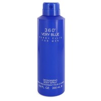 Perry Ellis 360 Very Blue by Perry Ellis Body Spray (unboxed) 6.8 oz..