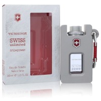 Swiss Unlimited Snowpower by Swiss Army Eau De Toilette Spray 1 oz..