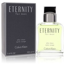 ETERNITY by Calvin Klein After Shave 3.4 oz..