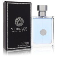 Versace Pour Homme by Versace Eau De Toilette Spray 3.4 oz..