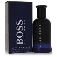 Boss Bottled Night by Hugo Boss Eau De Toilette Spray 3.3 oz..