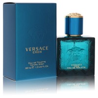 Versace Eros by Versace Eau De Toilette Spray 1 oz..