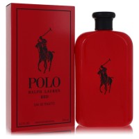 Polo Red by Ralph Lauren Eau De Toilette Spray 6.7 oz..