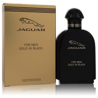 Jaguar Gold In Black by Jaguar Eau De Toilette Spray 3.4 oz..