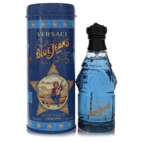 BLUE JEANS by Versace Eau De Toilette Spray (New Packaging) 2.5 oz..