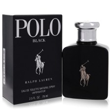 Polo Black by Ralph Lauren Eau De Toilette Spray 2.5 oz..