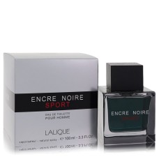 Encre Noire Sport by Lalique Eau De Toilette Spray 3.3 oz..