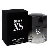 Black XS by Paco Rabanne Eau De Toilette Spray (2018 New Packaging) 3...