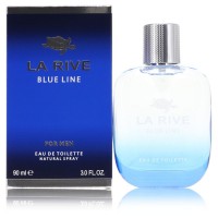 La Rive Blue Line by La Rive Eau De Toilette Spray 3.0 oz..