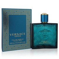 Versace Eros by Versace Eau De Parfum Spray 3.4 oz..