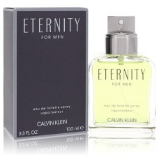 ETERNITY by Calvin Klein Eau De Toilette Spray 3.4 oz..