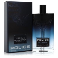 Police Deep Blue by Police Colognes Eau De Toilette Spray 3.4 oz..