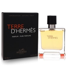 Terre D'Hermes by Hermes Pure Pefume Spray 2.5 oz..