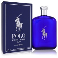 Polo Blue by Ralph Lauren Eau De Toilette Spray 6.7 oz..