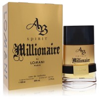 Spirit Millionaire by Lomani Eau De Toilette Spray 3.3 oz..
