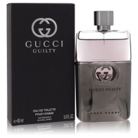 Gucci Guilty by Gucci Eau De Toilette Spray 3 oz..