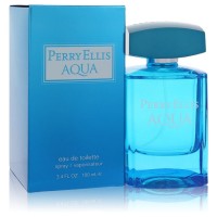 Perry Ellis Aqua by Perry Ellis Eau De Toilette Spray 3.4 oz..