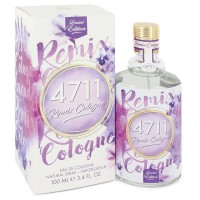 4711 Remix Lavender by 4711 Eau De Cologne Spray (Unisex) 3.4 oz..