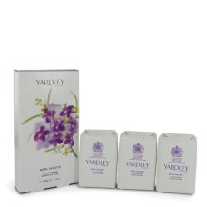 April Violets by Yardley London 3 x 3.5 oz Soap 3.5 oz..