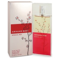 Armand Basi Sensual Red by Armand Basi Eau De Toilette Spray 3.4 oz..