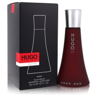 hugo DEEP RED by Hugo Boss Eau De Parfum Spray 1.6 oz..