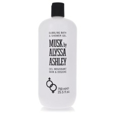Alyssa Ashley Musk by Houbigant Shower Gel 25.5 oz..
