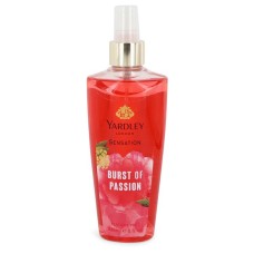 Yardley Burst Of Passion by Yardley London Perfume Mist 8 oz..