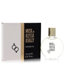 Alyssa Ashley Musk by Houbigant Perfumed Oil .5 oz..