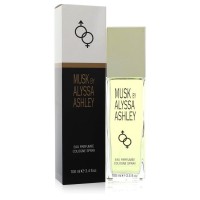 Alyssa Ashley Musk by Houbigant Eau Parfumee Cologne Spray 3.4 oz..