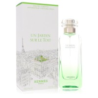 Un Jardin Sur Le Toit by Hermes Eau De Toilette Spray 3.3 oz..