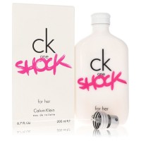 CK One Shock by Calvin Klein Eau De Toilette Spray 6.7 oz..