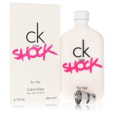 CK One Shock by Calvin Klein Eau De Toilette Spray 6.7 oz..