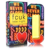 FCUK Late Night by French Connection Eau De Toilette Spray 3.4 oz..