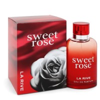 La Rive Sweet Rose by La Rive Eau De Parfum Spray 3 oz..