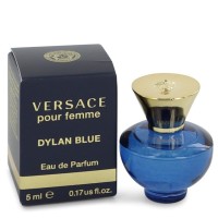 Versace Pour Femme Dylan Blue by Versace Mini EDP .17 oz..