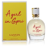 A Girl in Capri by Lanvin Eau De Toilette Spray 3 oz..