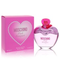 Moschino Pink Bouquet by Moschino Eau De Toilette Spray 3.4 oz..