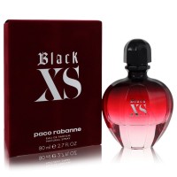 Black XS by Paco Rabanne Eau De Parfum Spray (New Packaging) 2.7 oz..