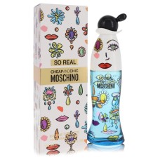 Cheap & Chic So Real by Moschino Eau De Toilette Spray 3.4 oz..