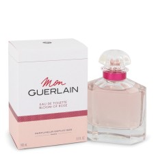 Mon Guerlain Bloom of Rose by Guerlain Eau De Toilette Spray 3.3 oz..