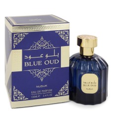 Nusuk Blue Oud by Nusuk Eau De Parfum Spray (Unisex) 3.4 oz..